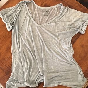 We The Free T, light blue